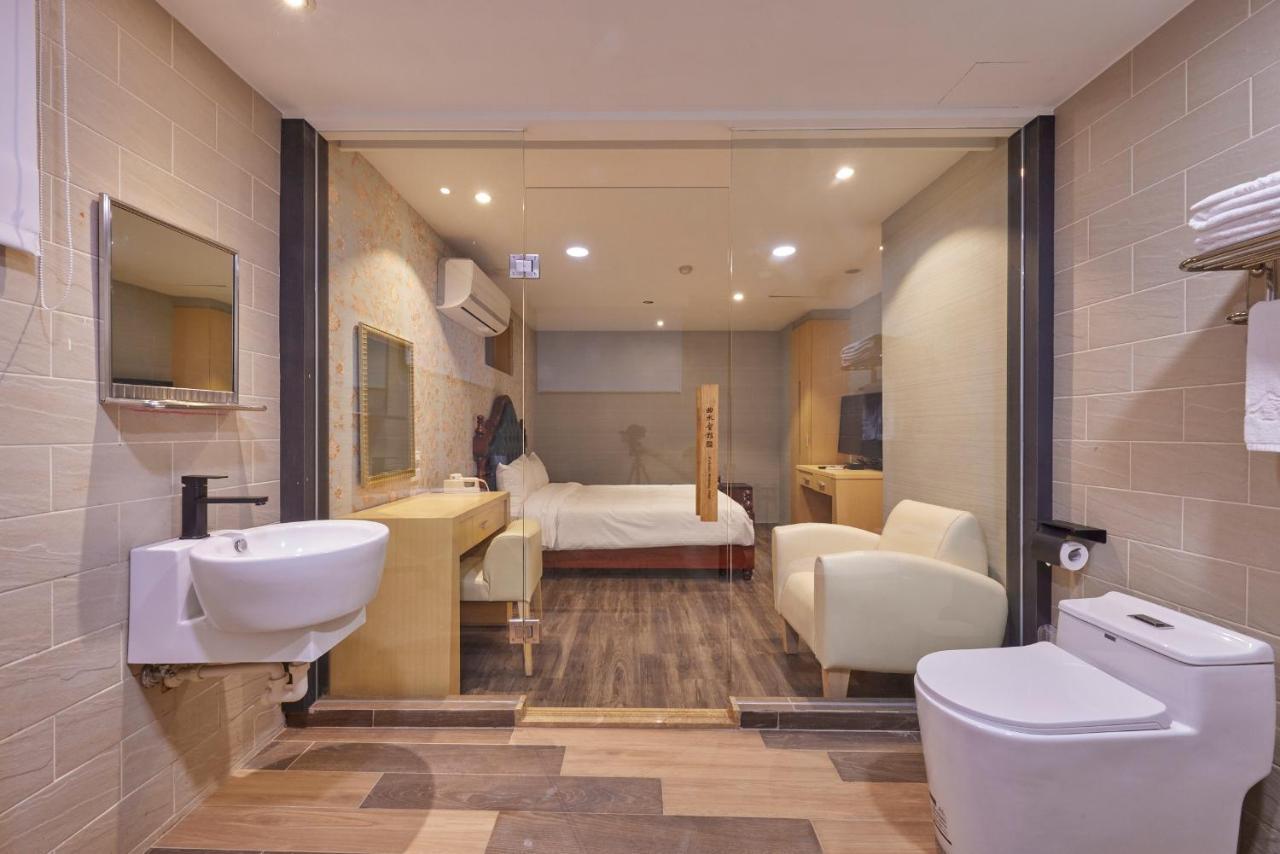 Kyokusui Hotspring Hotel Tajpej Buitenkant foto